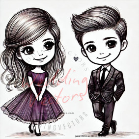 love wedding vectors 8053