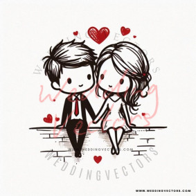 love wedding vectors 8058