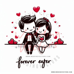 love wedding vectors 8072