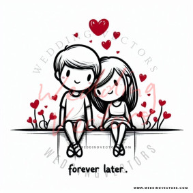 love wedding vectors 8079