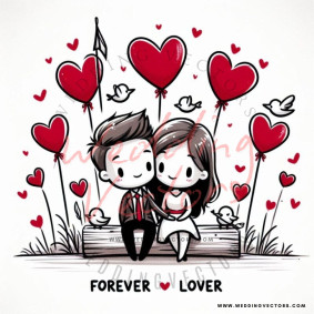 love wedding vectors 8085