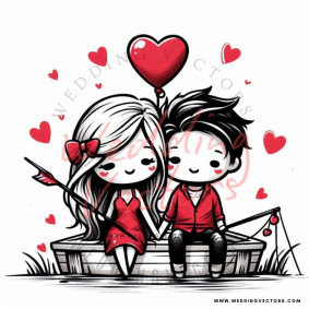 love wedding vectors 8087