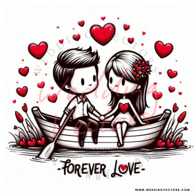 love wedding vectors 8089