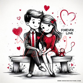 love wedding vectors 8091