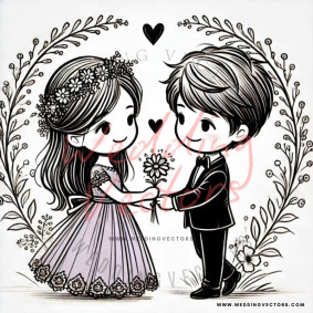 love wedding vectors 8100