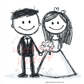 love wedding vectors 8101