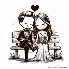 love wedding vectors 8108