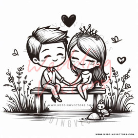 love wedding vectors 8110