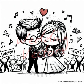 love wedding vectors 8125
