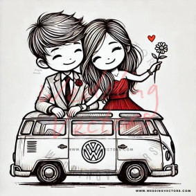 love wedding vectors 8134