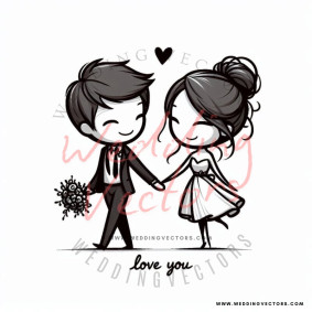 love wedding vectors 8137