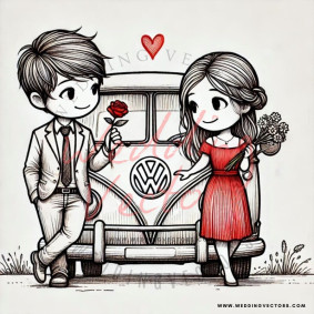 love wedding vectors 8140