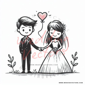 love wedding vectors 8143