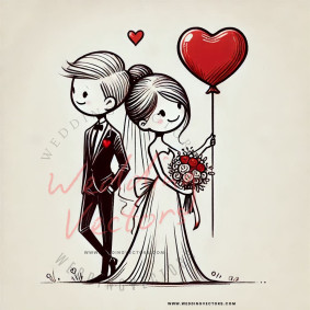 love wedding vectors 8145