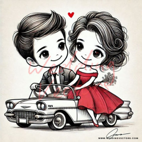 love wedding vectors 8152