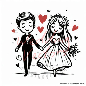 love wedding vectors 8153