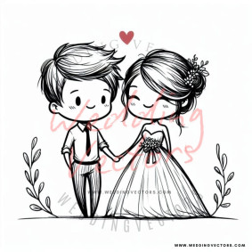 love wedding vectors 8159