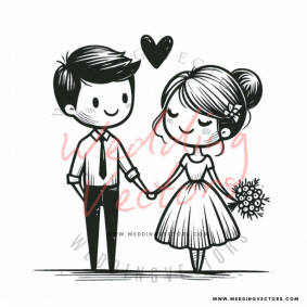 love wedding vectors 8161
