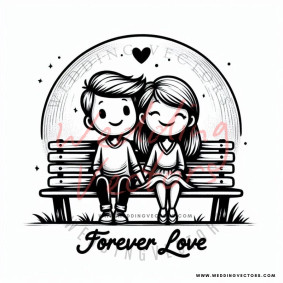 love wedding vectors 8163