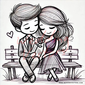 love wedding vectors 8168