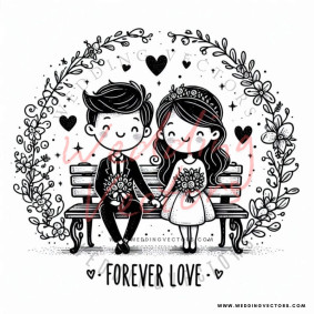 love wedding vectors 8182