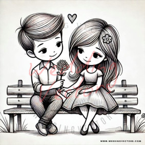 love wedding vectors 8183