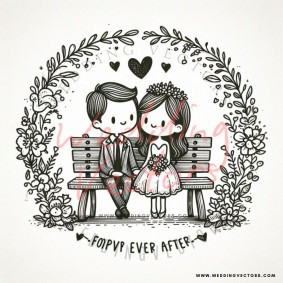 love wedding vectors 8186