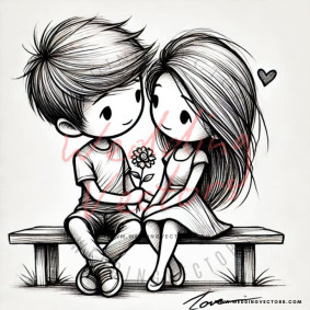 love wedding vectors 8187