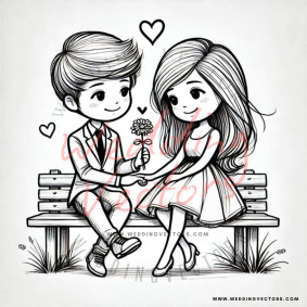 love wedding vectors 8189