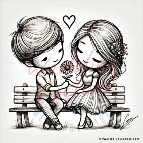 love wedding vectors 8191