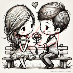 love wedding vectors 8193