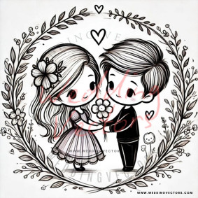 love wedding vectors 8195