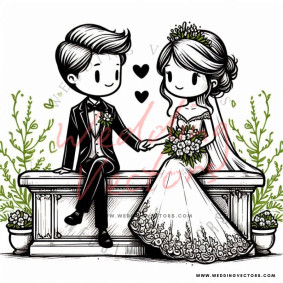 love wedding vectors 8199