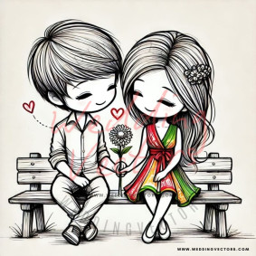 love wedding vectors 8204