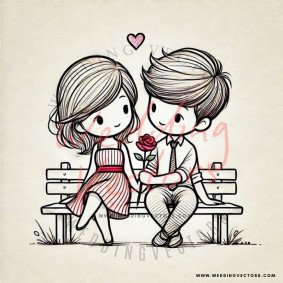 love wedding vectors 8208