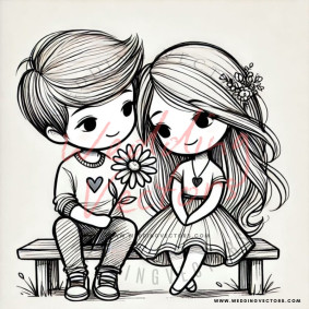 love wedding vectors 8210