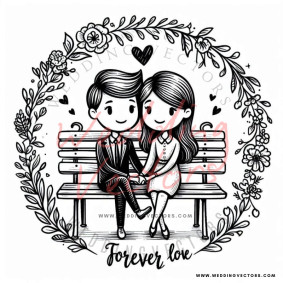 love wedding vectors 8213