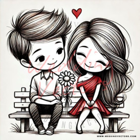 love wedding vectors 8223