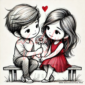 love wedding vectors 8231