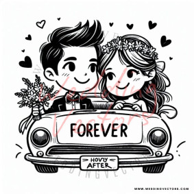 love wedding vectors 8232