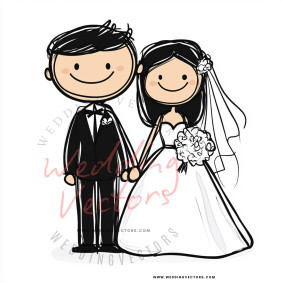 love wedding vectors 8242