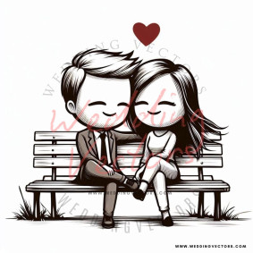 love wedding vectors 8255