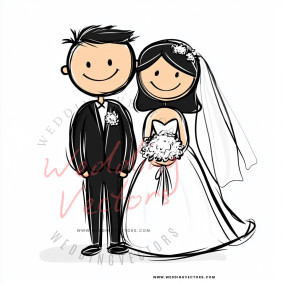 love wedding vectors 8265