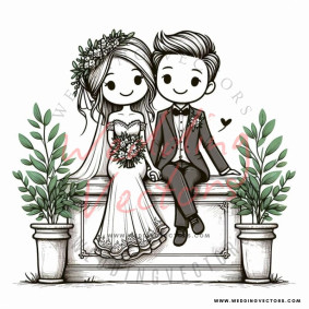 love wedding vectors 8266