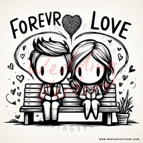 love wedding vectors 8272