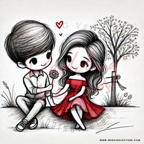 love wedding vectors 8283