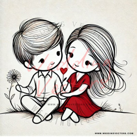love wedding vectors 8285