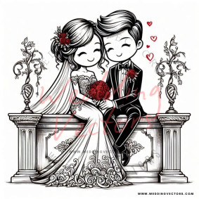 love wedding vectors 8297