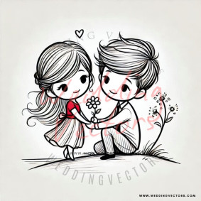 love wedding vectors 8300