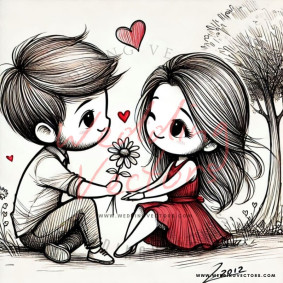 love wedding vectors 8304
